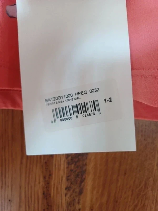 Coral t-shirt size 1/2 years or 18 months brand Siamoises new – photo 8